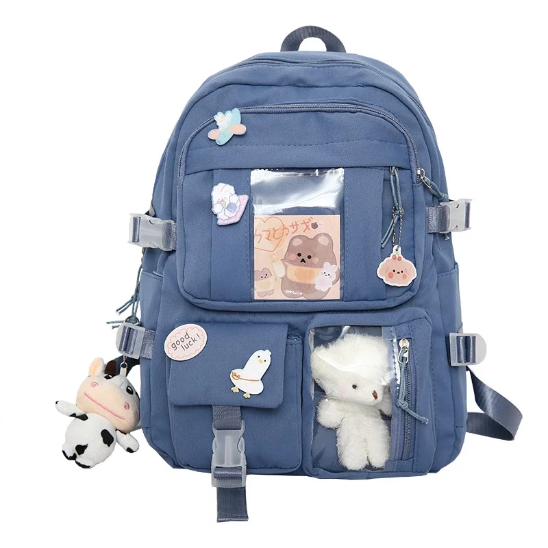 Stylish Multi-Pocket Casual Backpack