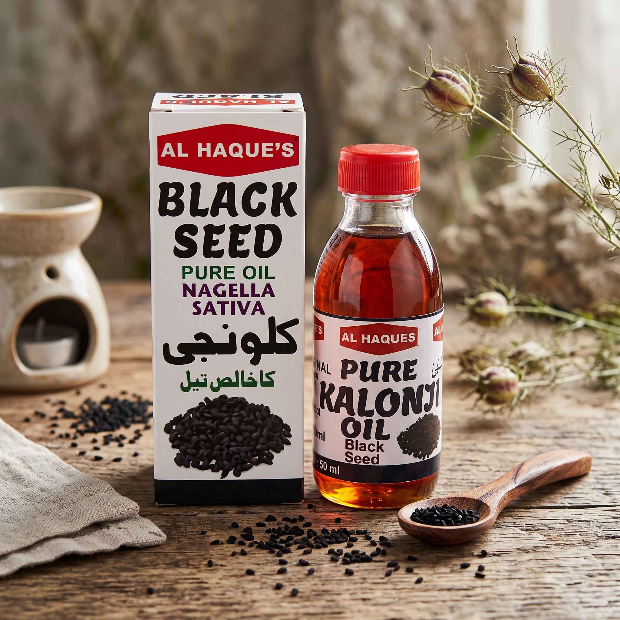 KALONGI OIL  (Black Seed oil) - pack of 6 - 125ml