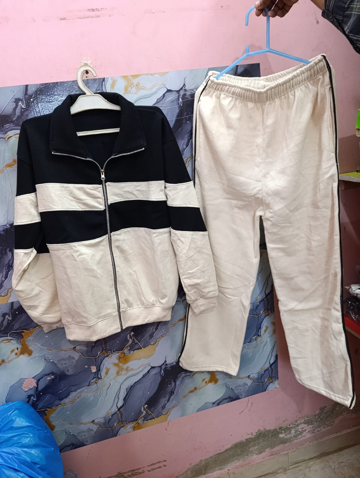 Premium Panel Tracksuit For Men Stylish Athletic Wear Set | Zip-up Jacket And Trouser