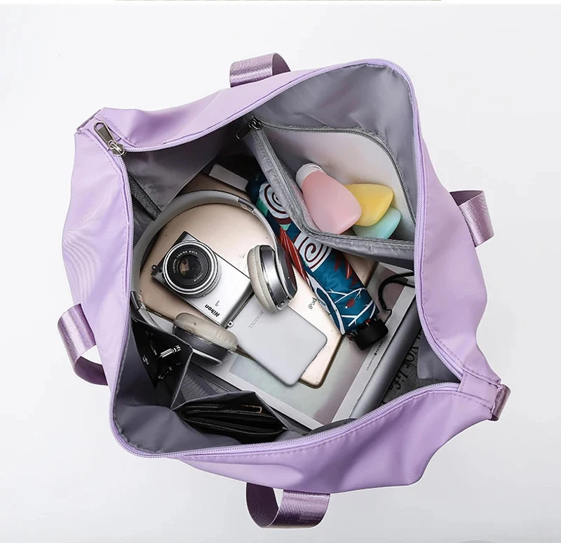 Women's Travel / Gym Duffel Bag Expandable Luggage Carry All Handbag - Buy Online in Pakistan at Zenbu Store (Image 9)
