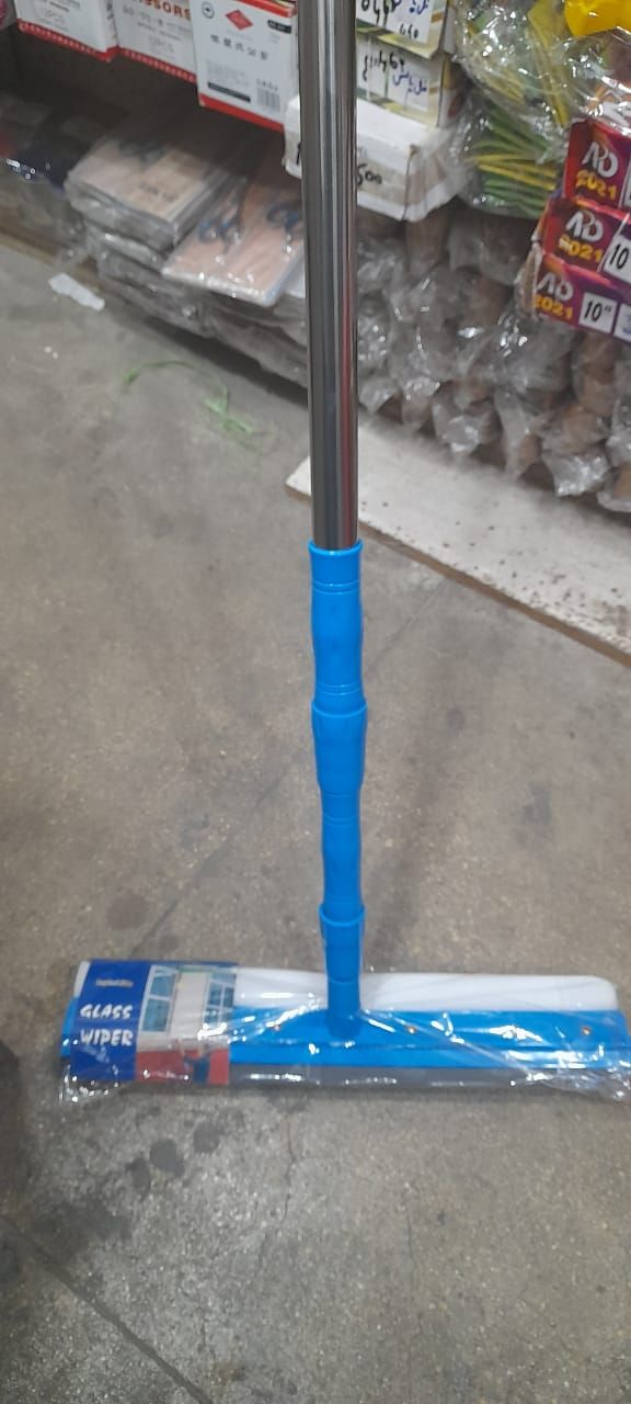 Professional  Glass and Solar Cleaning Wiper – Telescopic Window & Panel Squeegee
