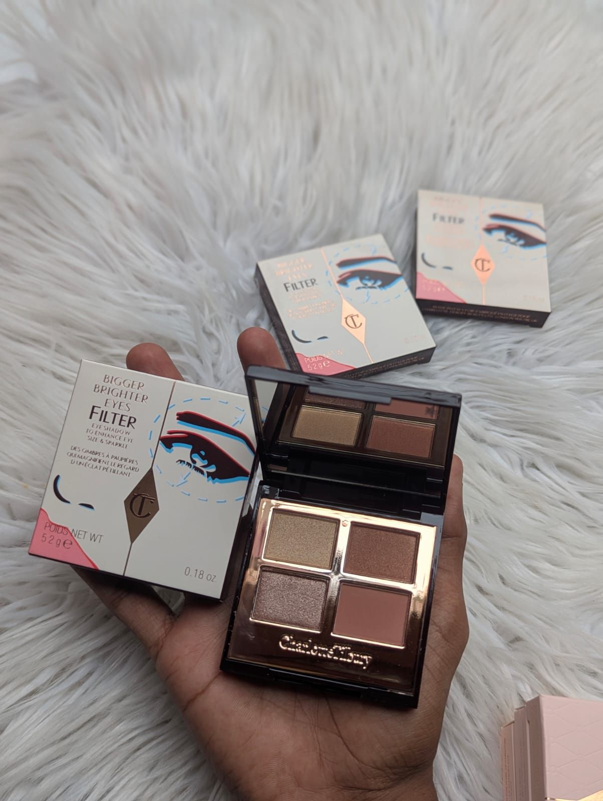 Charlotte Tilbury Bigger Brighter Eyes Filter Eyeshadow Palette view 2