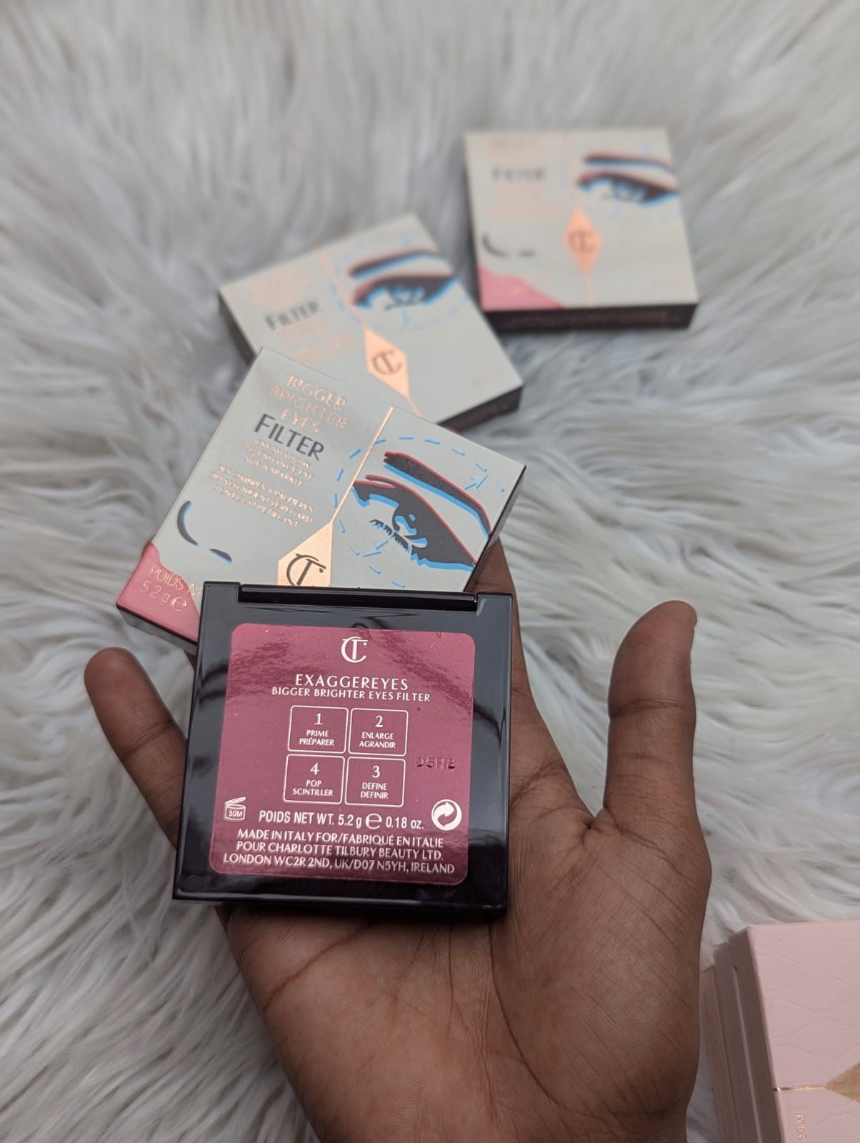 Charlotte Tilbury Bigger Brighter Eyes Filter Eyeshadow Palette view 4