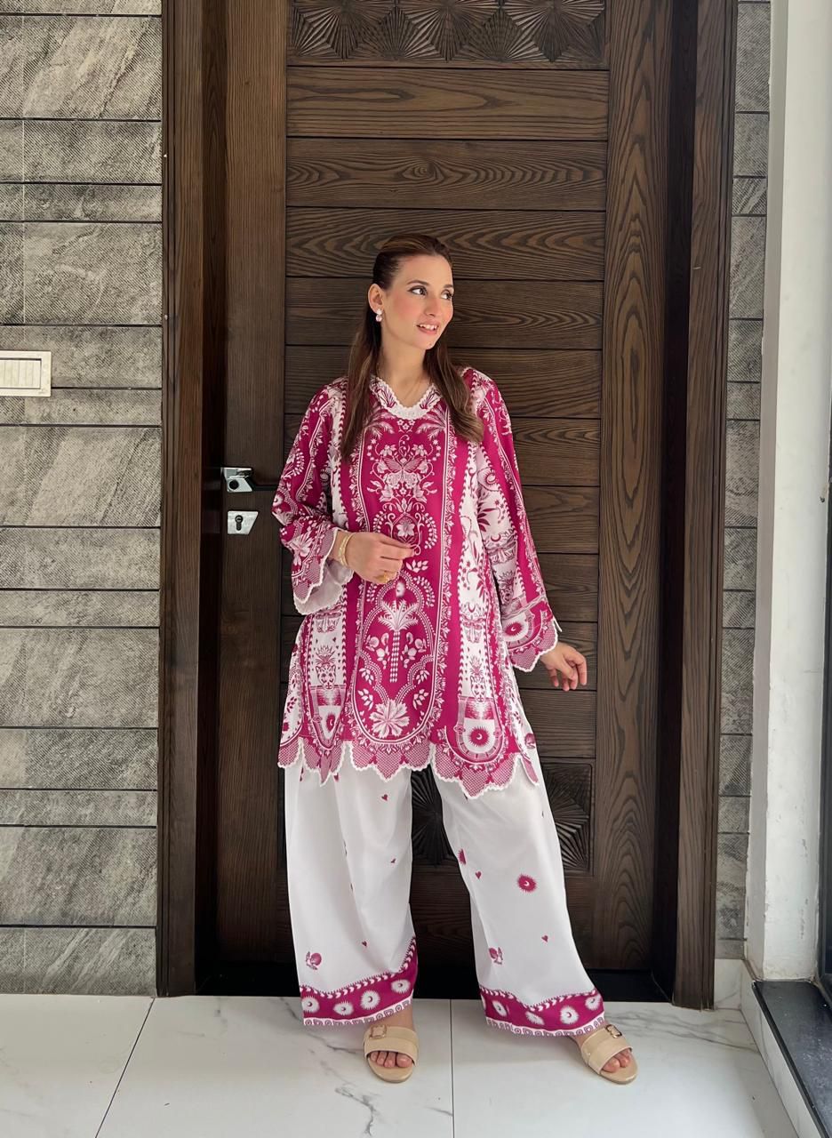 Doria Lawn Digital Printed 3pc Dress - Buy Online in Pakistan at Zenbu Store