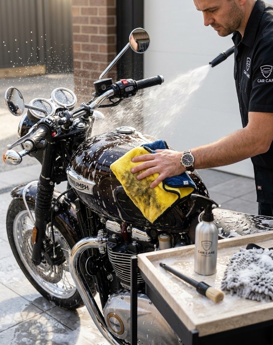 Ultra-Soft Dual-Sided Microfiber Cloth for Bike & Car Cleaning - 30x40 inch