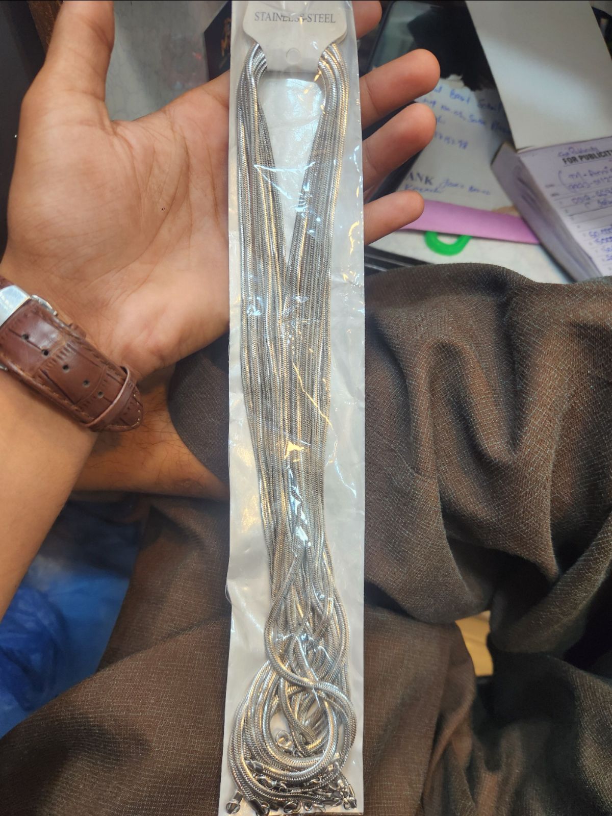 Stainless Steel Silver Chain view 3
