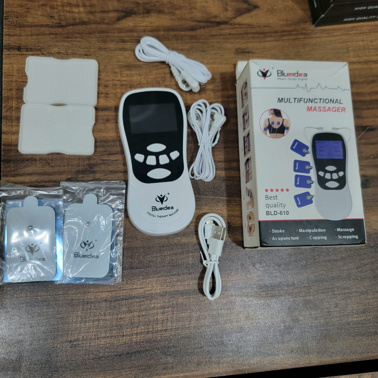 Blueidea BLD-610 Multifunctional Digital Therapy Massager view 4