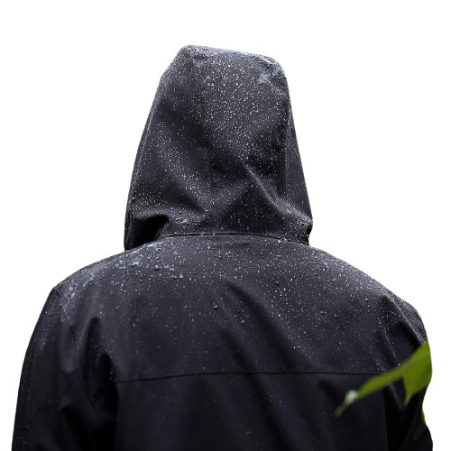 Heavy-Duty Waterproof Rain Suit – 2-Piece Hooded Jacket & Trousers Rainwear Set view 3