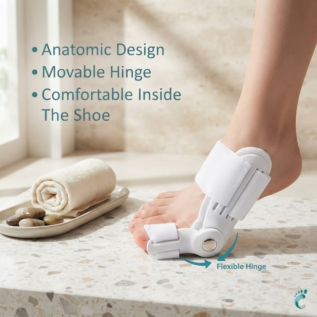 Bunion Splint with 3D Adjustment Knob – Foot Support & Corrector