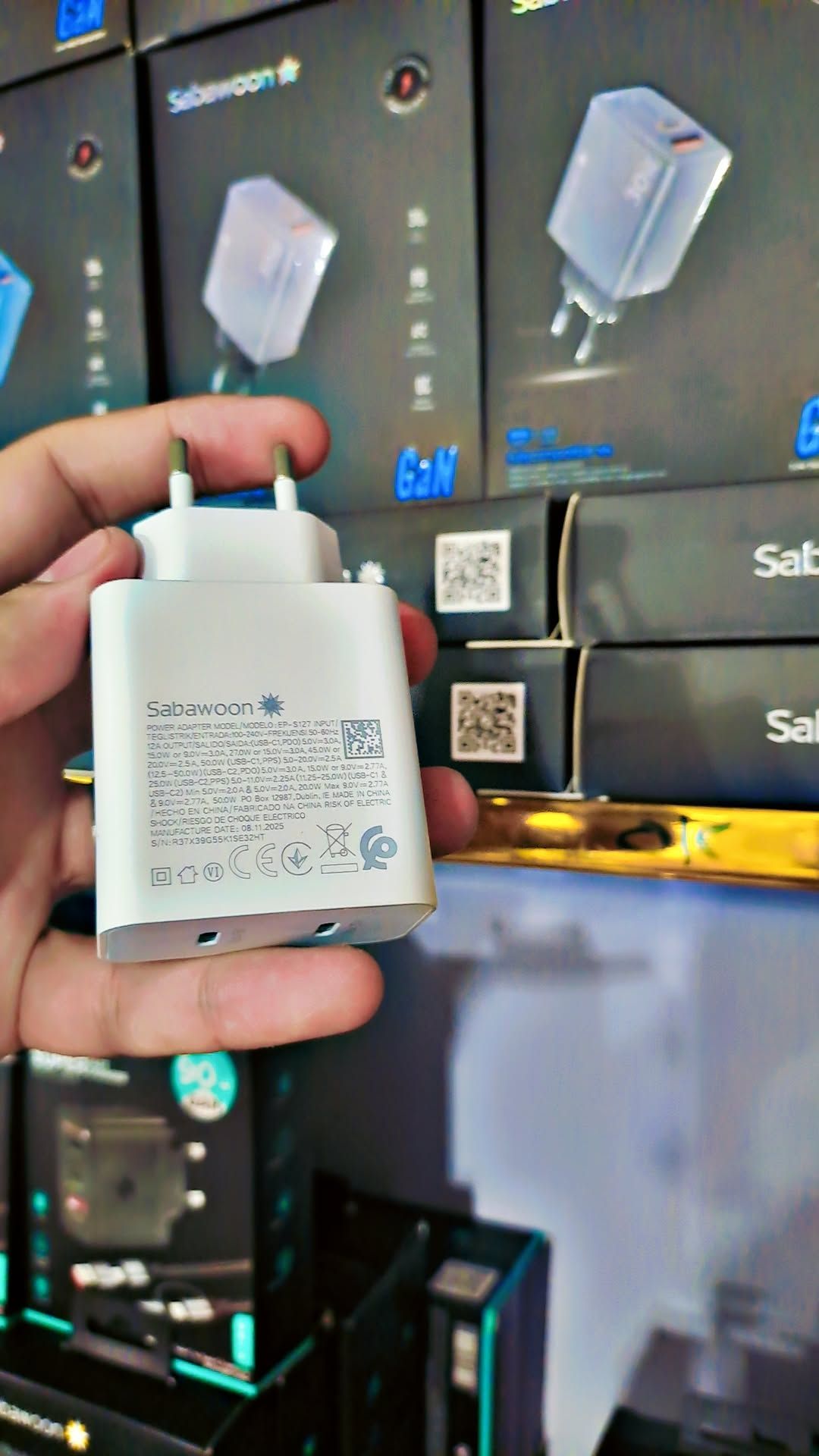 Sabawoon S-127 GaN Fast Charger 70w view 4