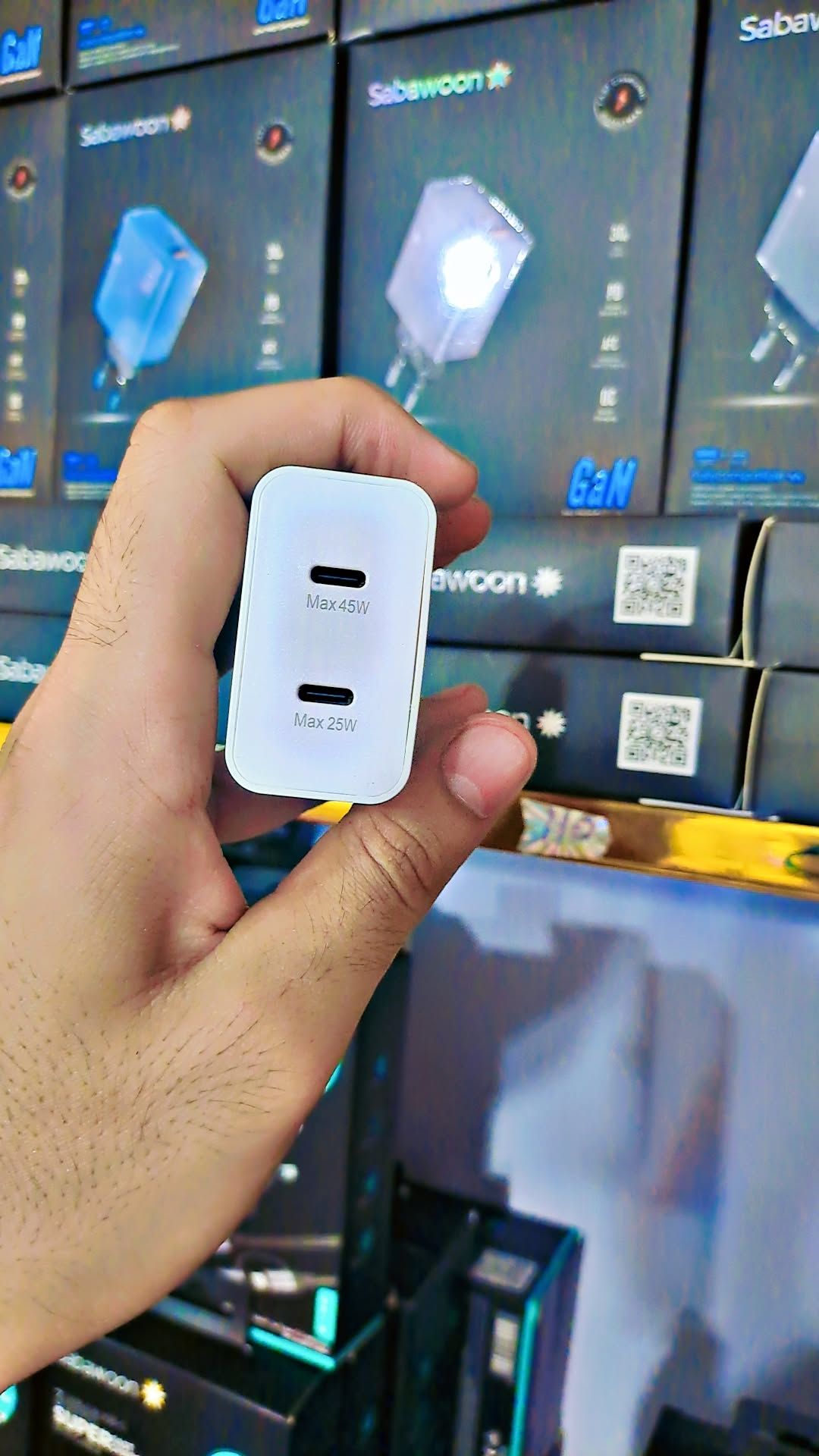 Sabawoon S-127 GaN Fast Charger 70w view 3