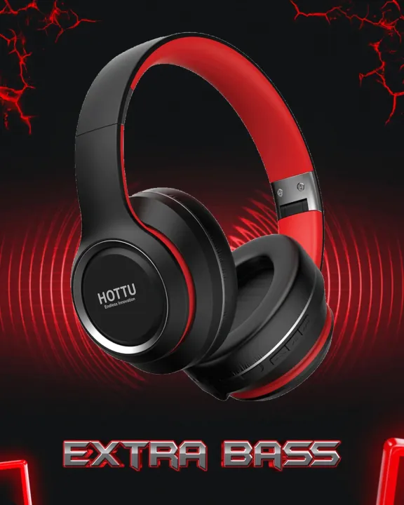 HOTTU BH03 Bluetooth Headphone Micro SD | AUX | Wireless Audio Headset view 3