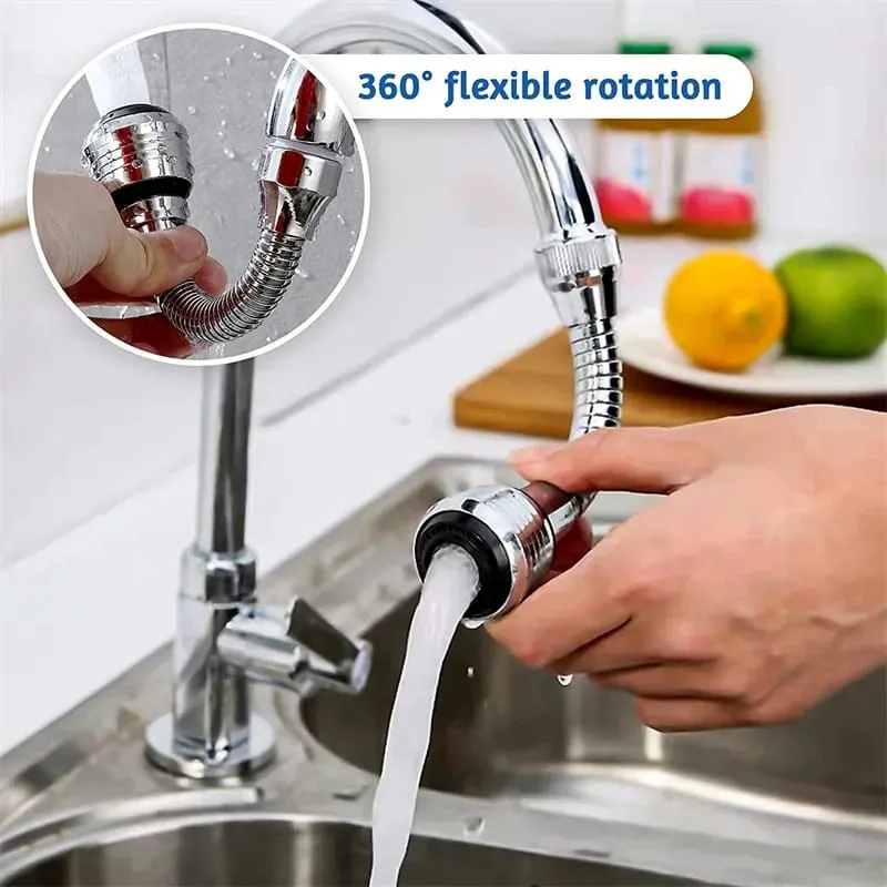 360 Degree Long Faucet | Tap Shower Anti-Splash Faucet | Rotatable Shower Faucet For Kitchen view 2