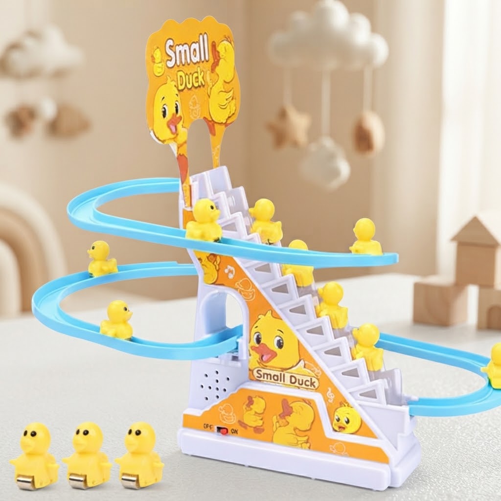 Duck Track Set Toy for Kids – Fun DIY Track Building Set with Cute Duck view 2