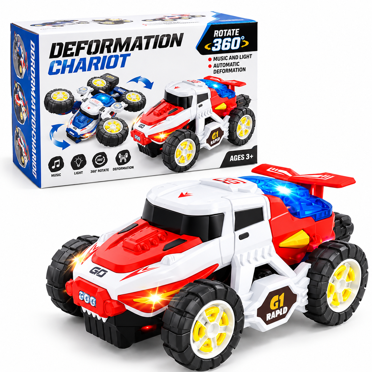 Deformation Chariot Stunt Car