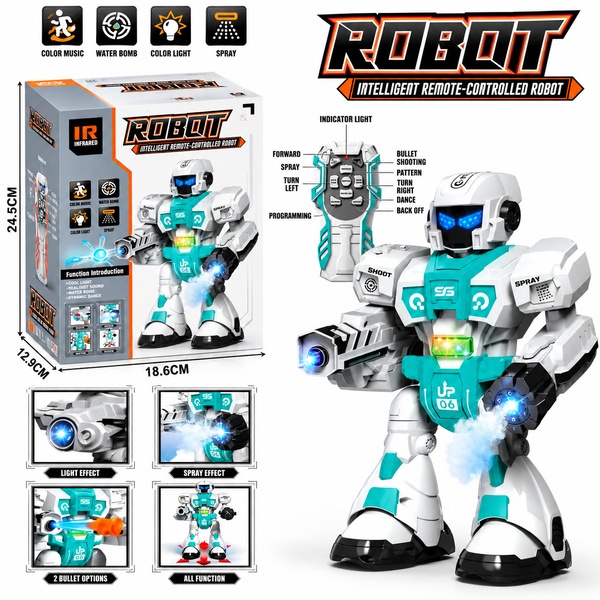 ROBOT - Intelligent Remote Controlled Robot IR view 3