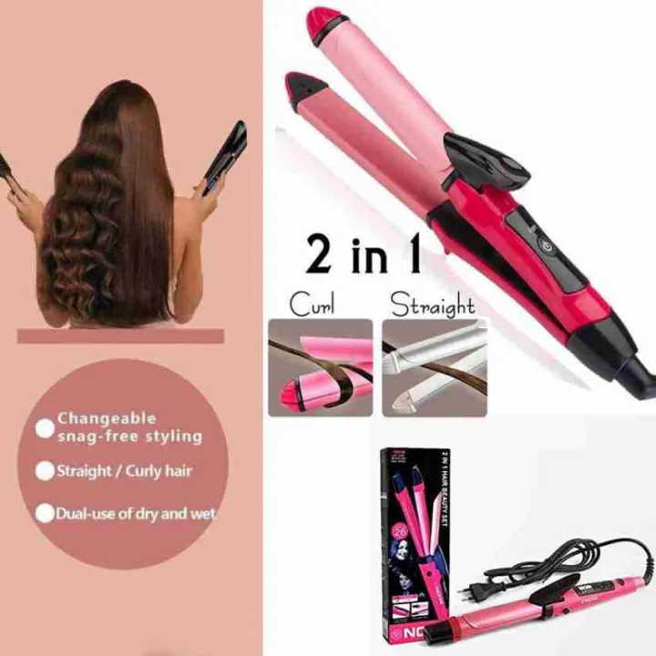 Nova 2-in-1 Hair Straightener and Curler view 3