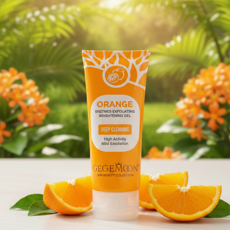 Gegemoon Orange Enzymes Exfoliating Brightening Gel view 4