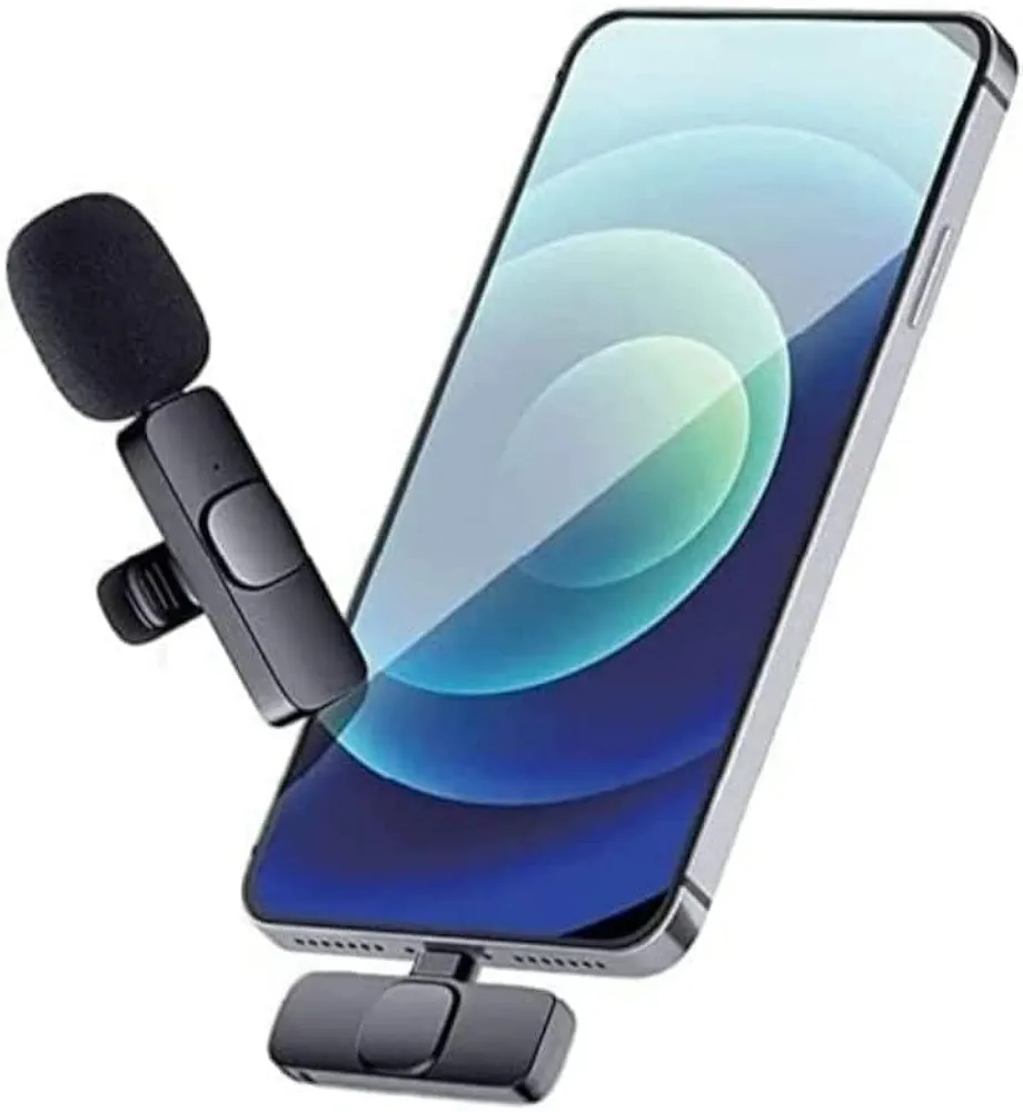 K8 Wireless Lavalier Microphone Type C Audio Recording Device view 4