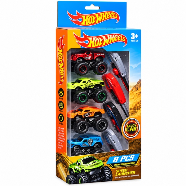 Hot Wheels Monster Truck Set - Random Color