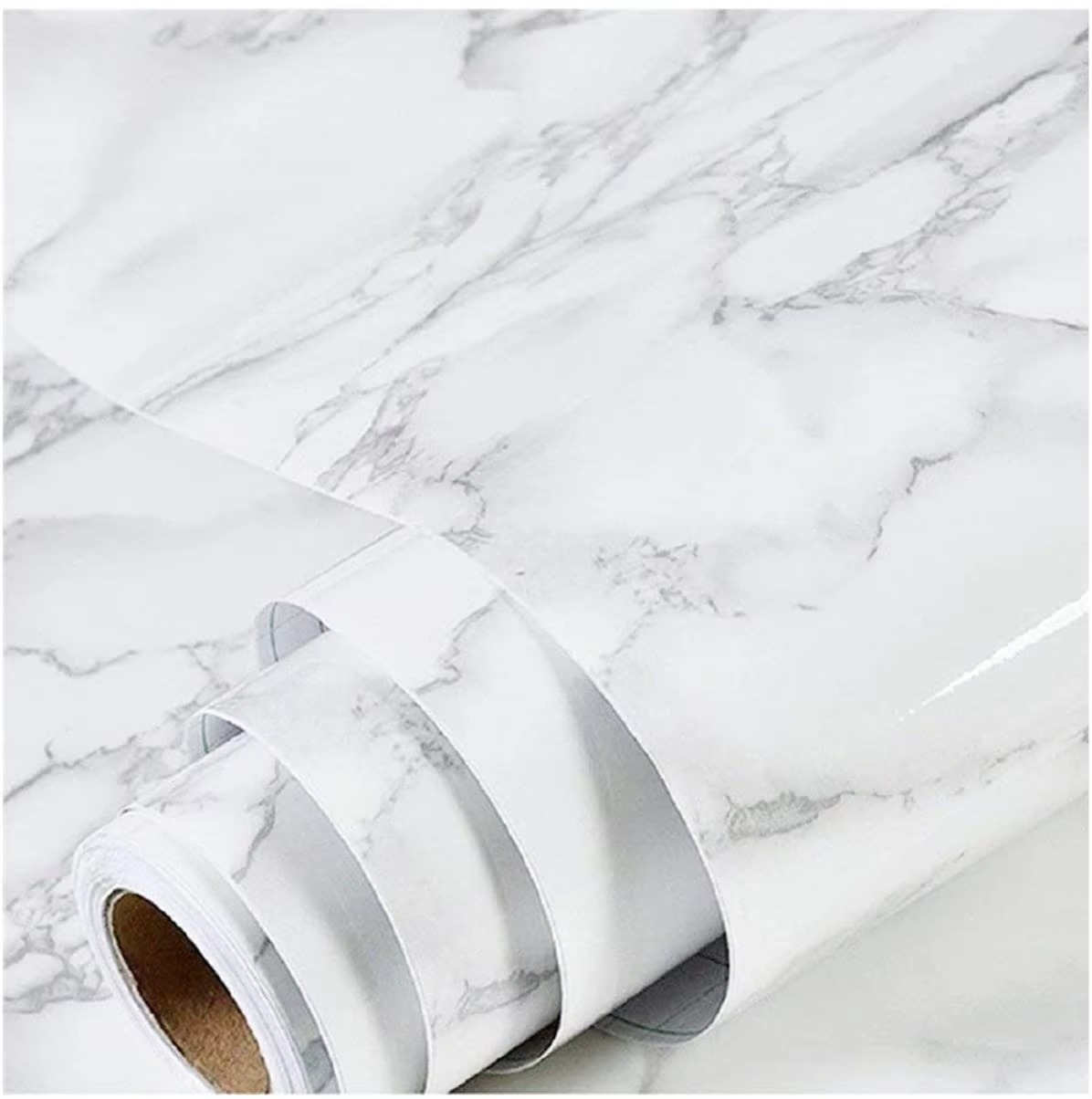 Marble Sticker Sheet 60cm X 2m Self Adhesive Decorative Wall And Furniture Sticker | Random Colour