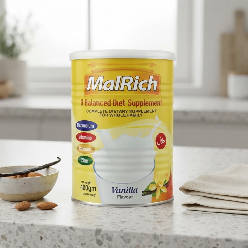Malrich Milk Powder | Premium Nutritional Milk Formula | Rich & Creamy Milk Drink for Daily Use view 2