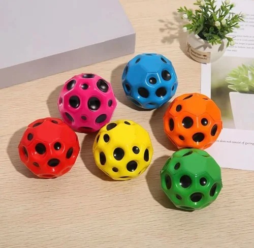 Fun Printed Squishy Stress Ball for Kids | Random Color