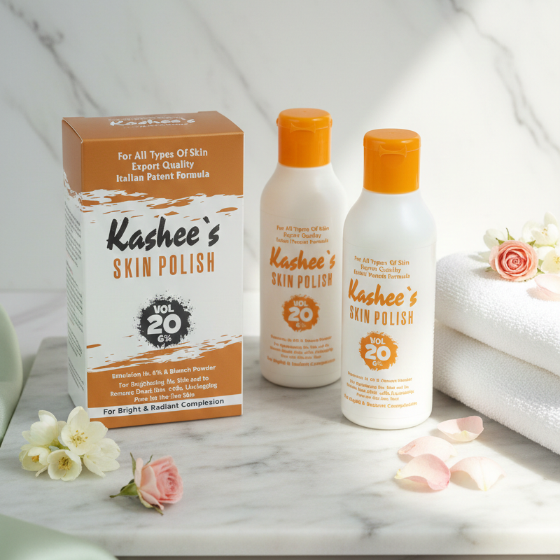 Pack of 2 Kashee's Skin Polisher 120ml + Activator 60g view 2