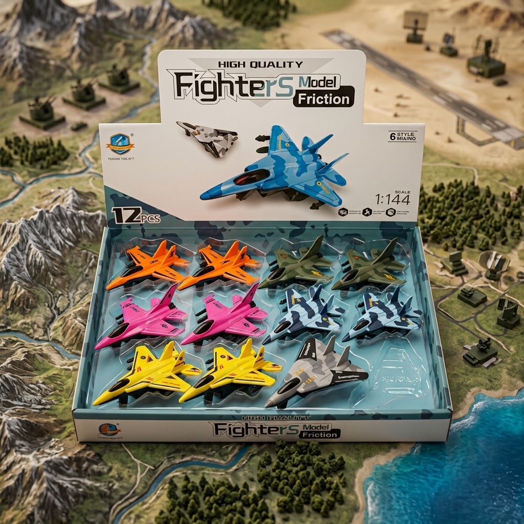 High Quality Friction Fighters Model | Random Color