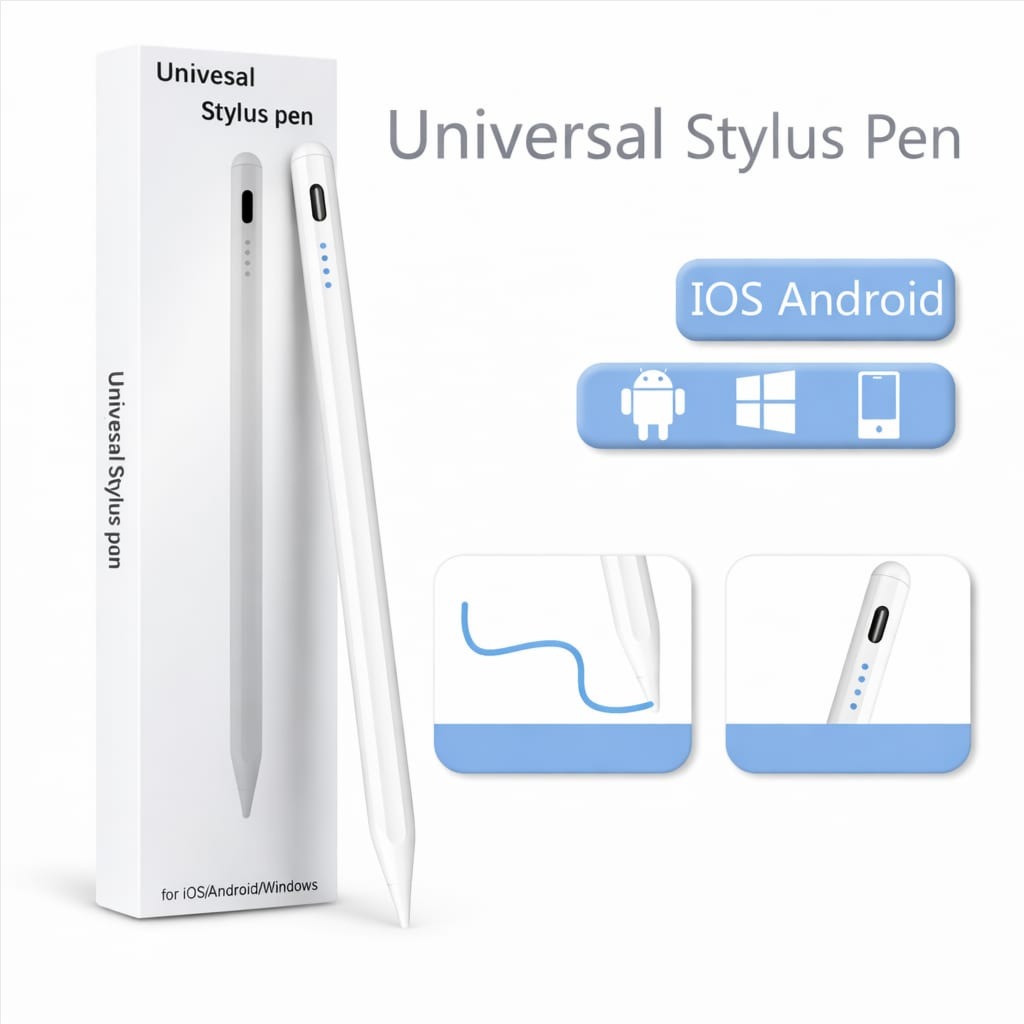 Universal Stylus Pen for iOS Android and Windows view 2