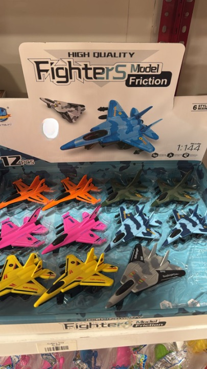 High Quality Friction Fighters Model | Random Color view 3
