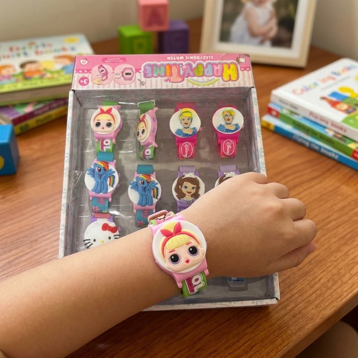 Kids Cartoon Watch – Digital Wristwatch with Character Theme & Soft Silicone Strap view 2