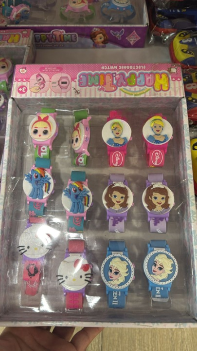 Kids Cartoon Watch – Digital Wristwatch with Character Theme & Soft Silicone Strap view 3