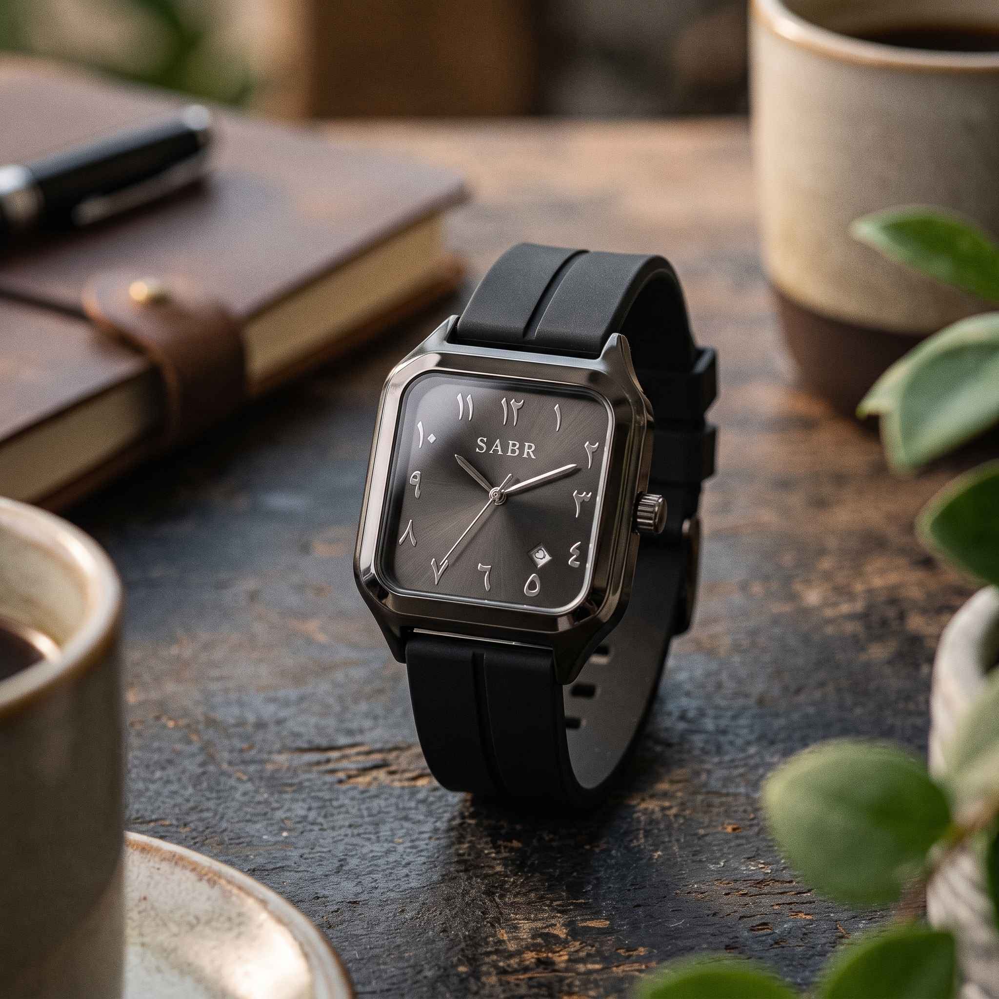 Elegant and stylish SABR Arabic Dial Watch