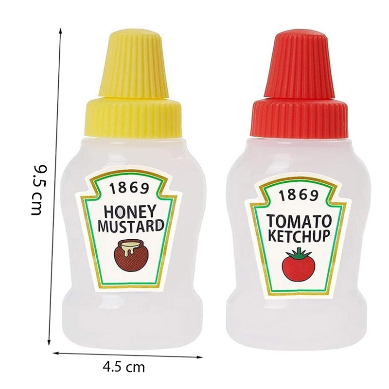 Mini Ketchup Squeeze Bottle Pack Of 4 view 3