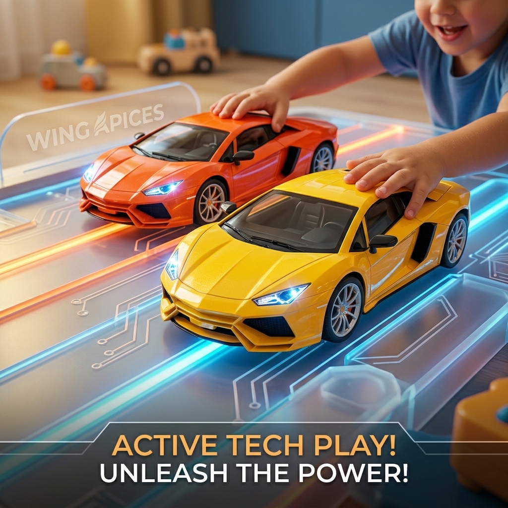 1:12 Scale High-Speed Rechargeable Lamborghini Urus Remote Control RC Car β 4WD Off-Road Concept SUV Toy with LED Headlights, Steering Wheel Remote & Opening Doors for Kids & Collectors - Random Color