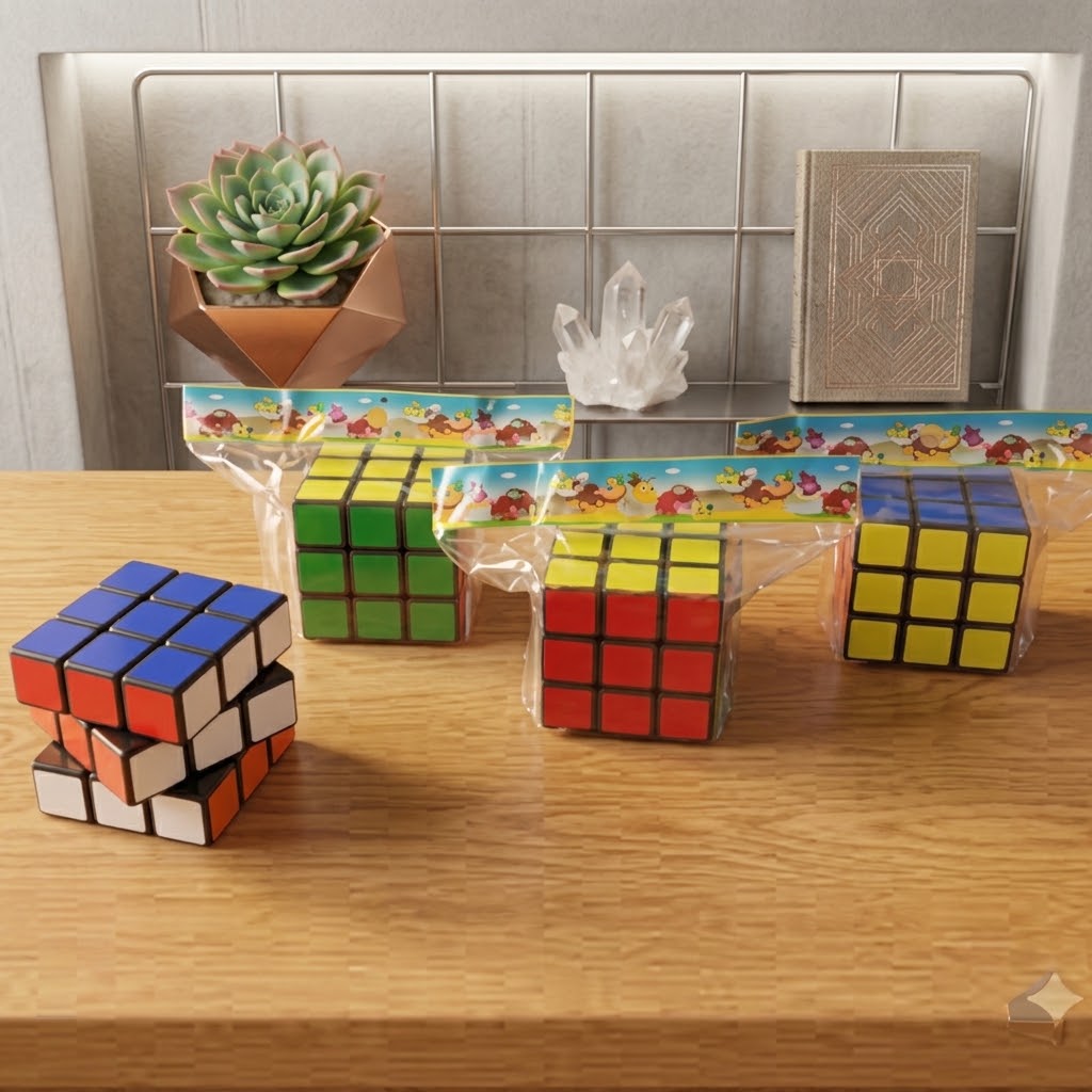Standard 3x3 Speed Rubik's Cube Puzzle – Smooth Turning Brain Teaser Toy view 2
