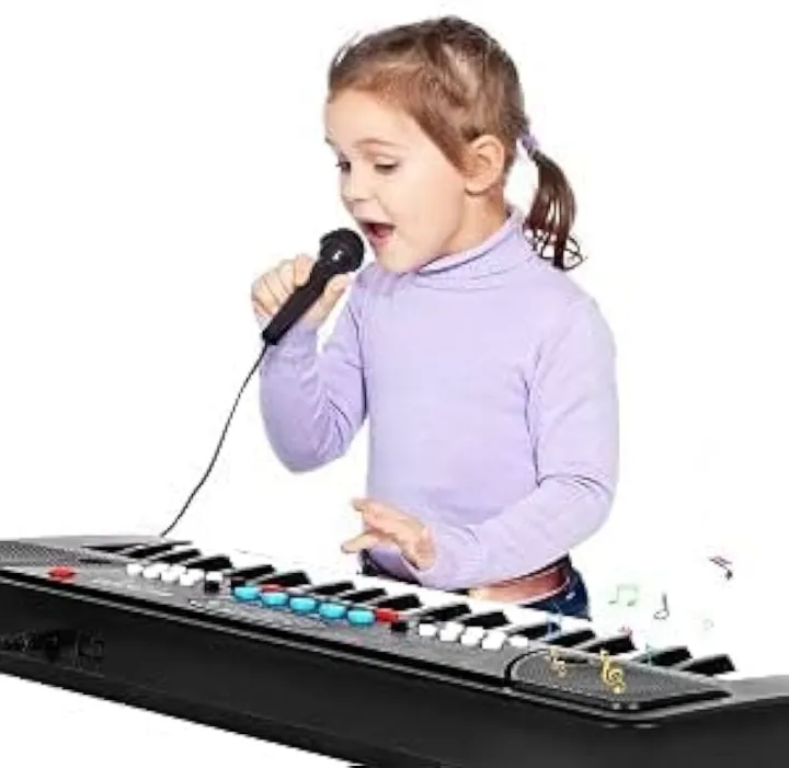 37-Key Electronic Keyboard Piano for Kids – Interactive Musical Toy with Microphone view 2