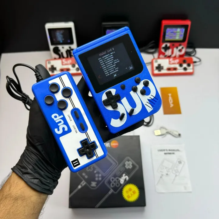 Retro Handheld Game Console with Wired Controller – Portable Mini Video Game Player for Kids & Adults - Random Color view 3