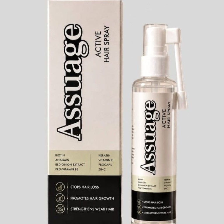Assuage Active Hair Spray For Anti Hair Fall Scalp Care Treatment - 100ML view 4