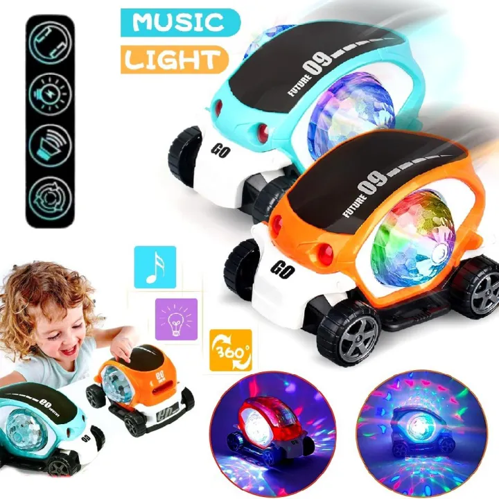 Future 09 Light-Up Concept Car Toy – Futuristic Transparent Dome Car for Kids - Random Color view 3