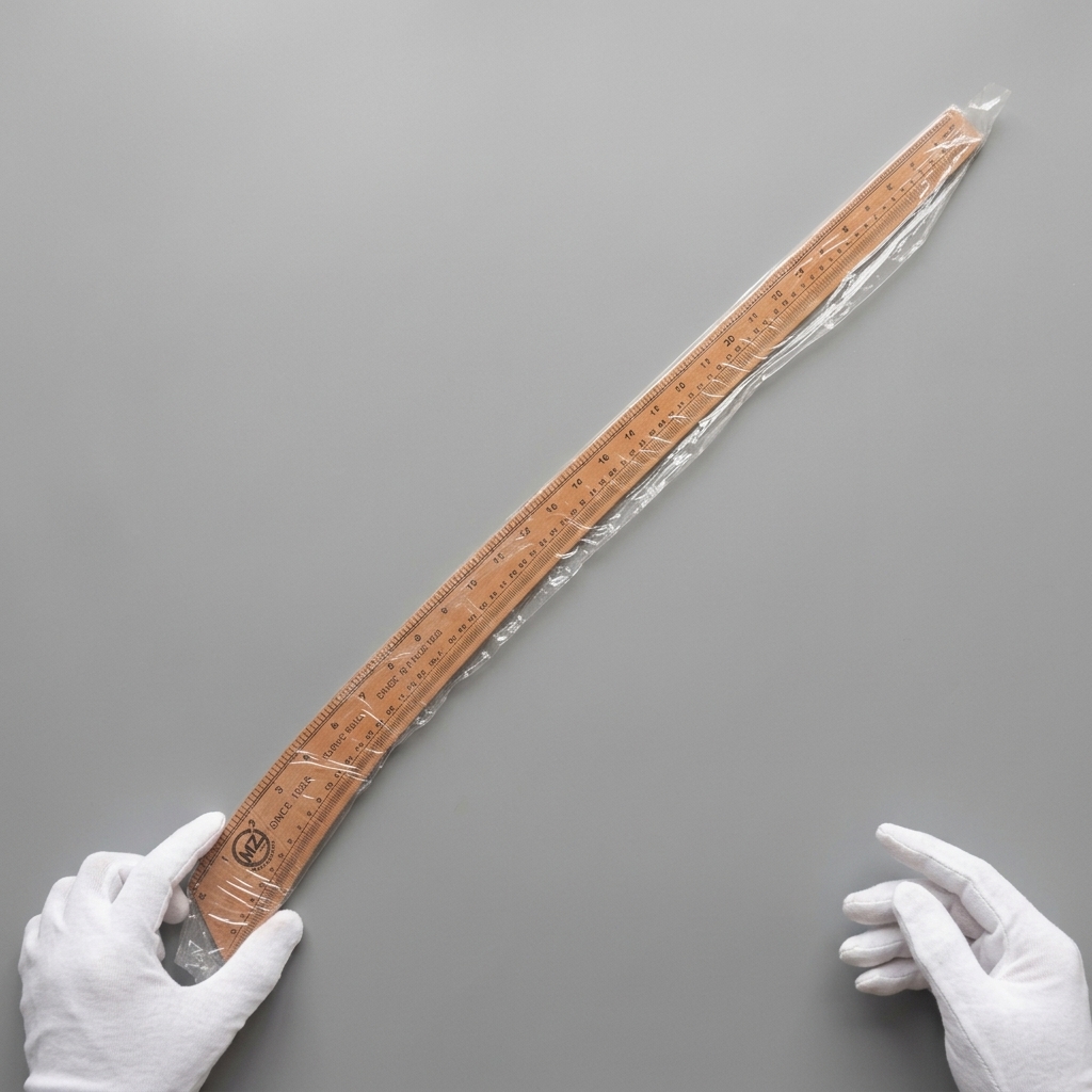 Wooden Pant Curve Ruler - 30 Inch (Tailor Cutting Scale)