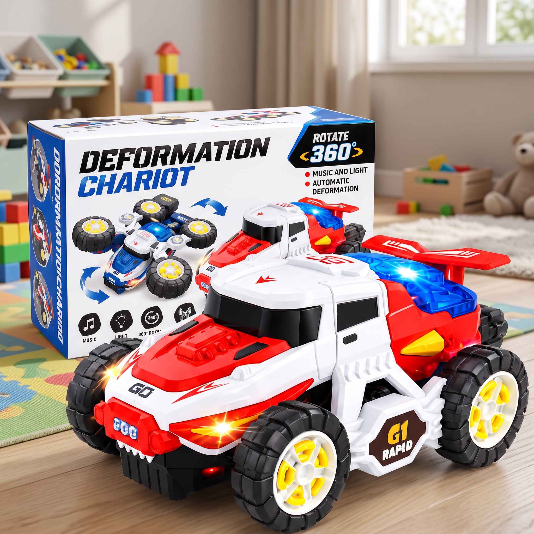 Deformation Chariot Stunt Car view 2