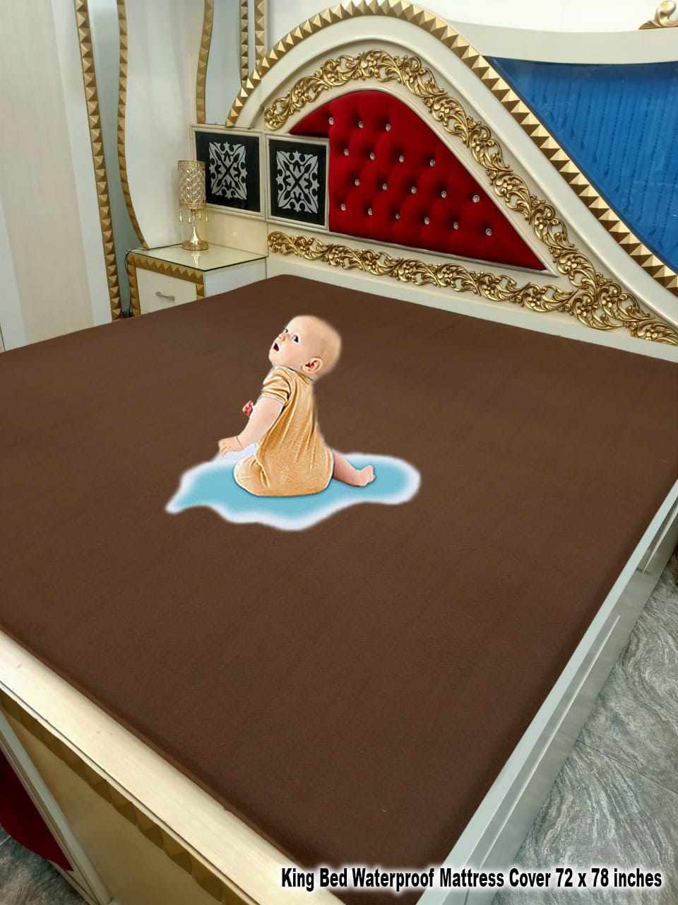 Waterproof Fitted mattress Cover view 4