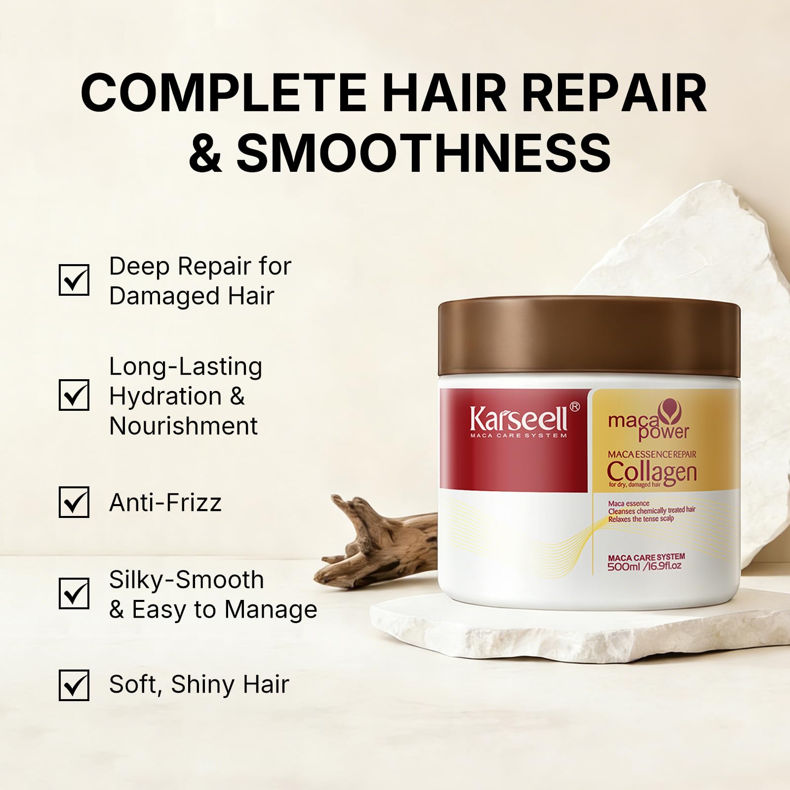 Karseell Collagen Hair Mask - 300ml view 2