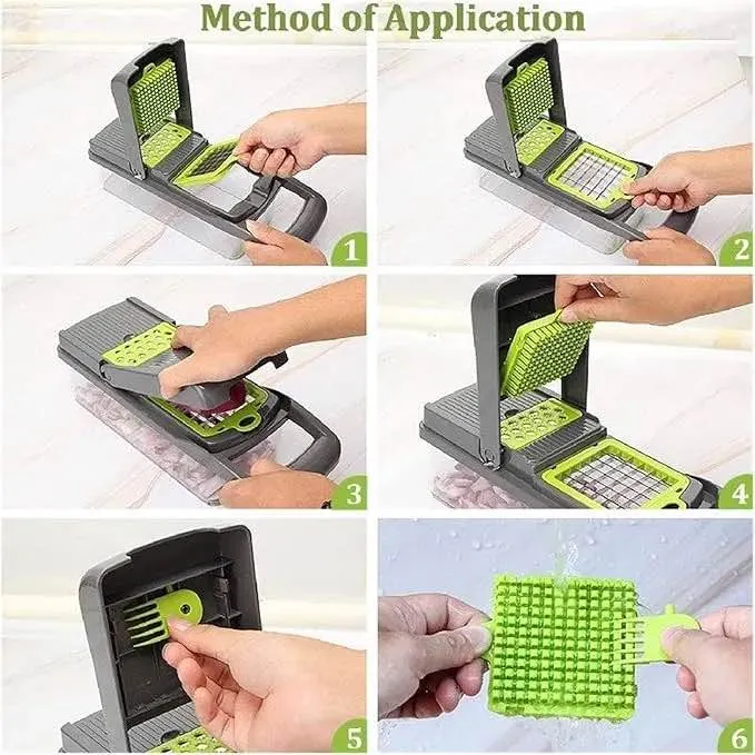 16-in-1 Vegetable Chopper and Slicer view 2