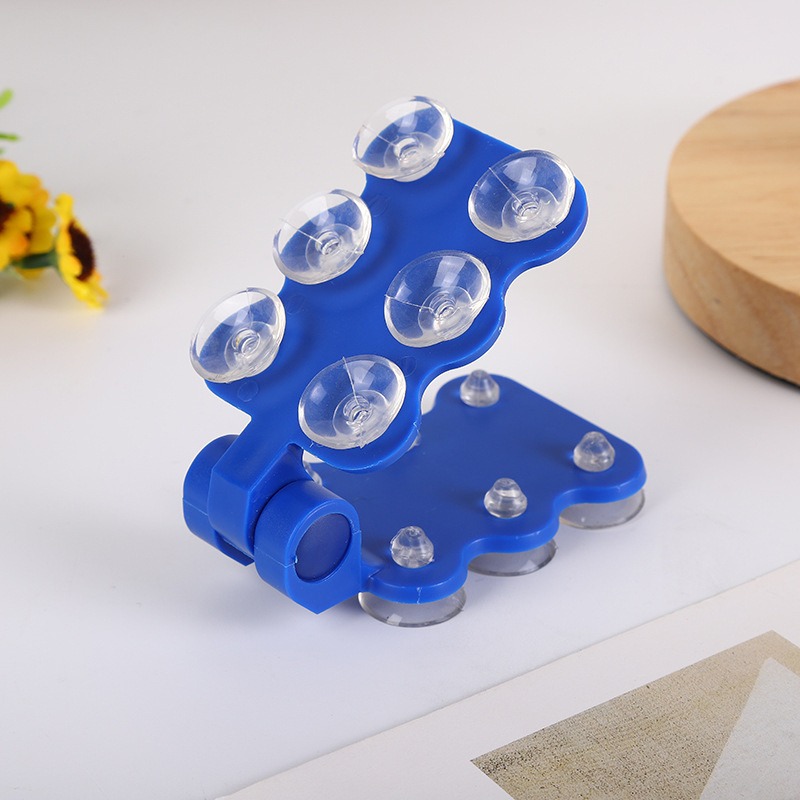 Portable Multi-Suction Cup Phone Stand Random Color view 2