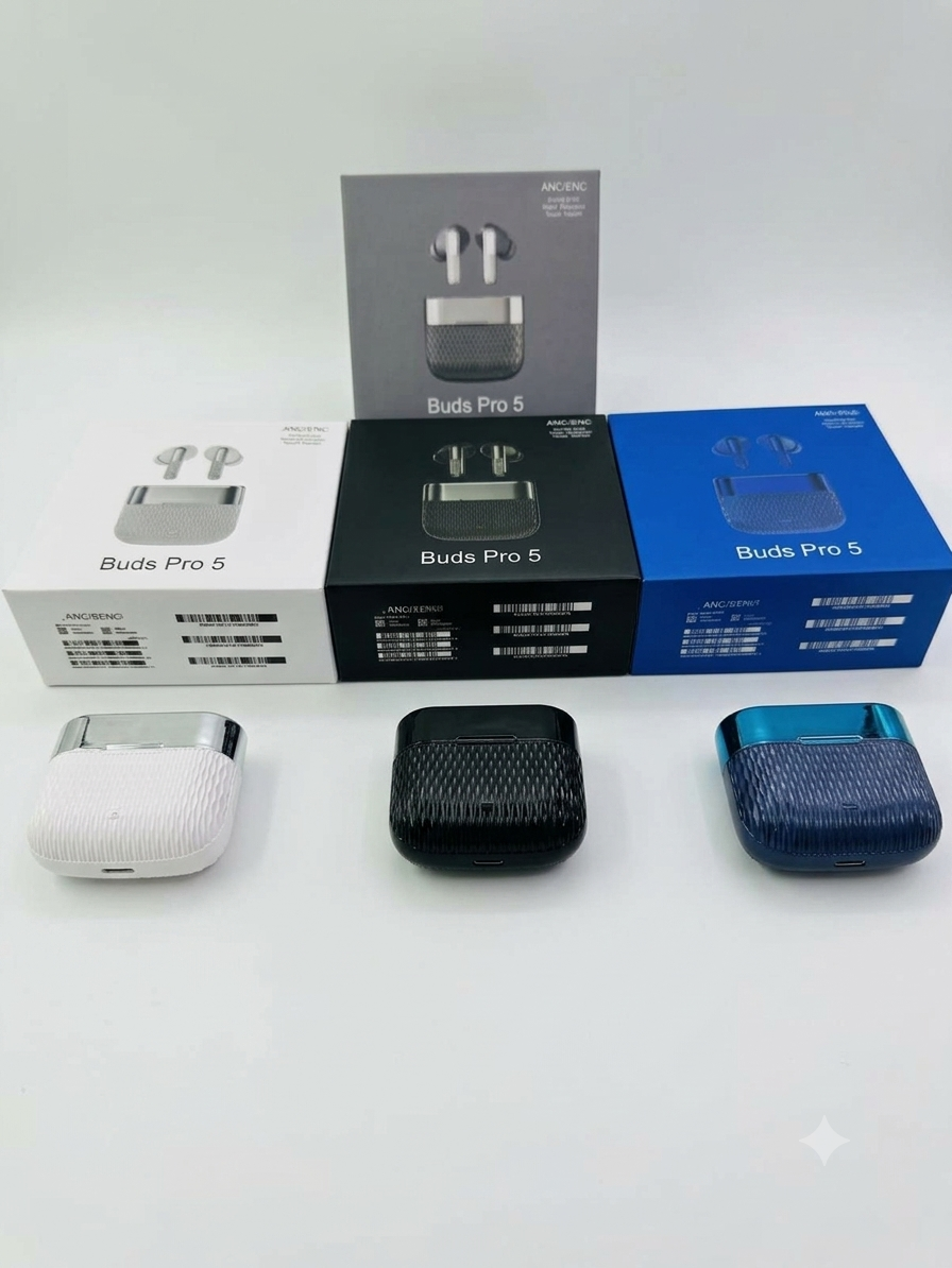 Buds Pro 5 Wireless Earbuds (ANC/ENC) | Random Color view 3