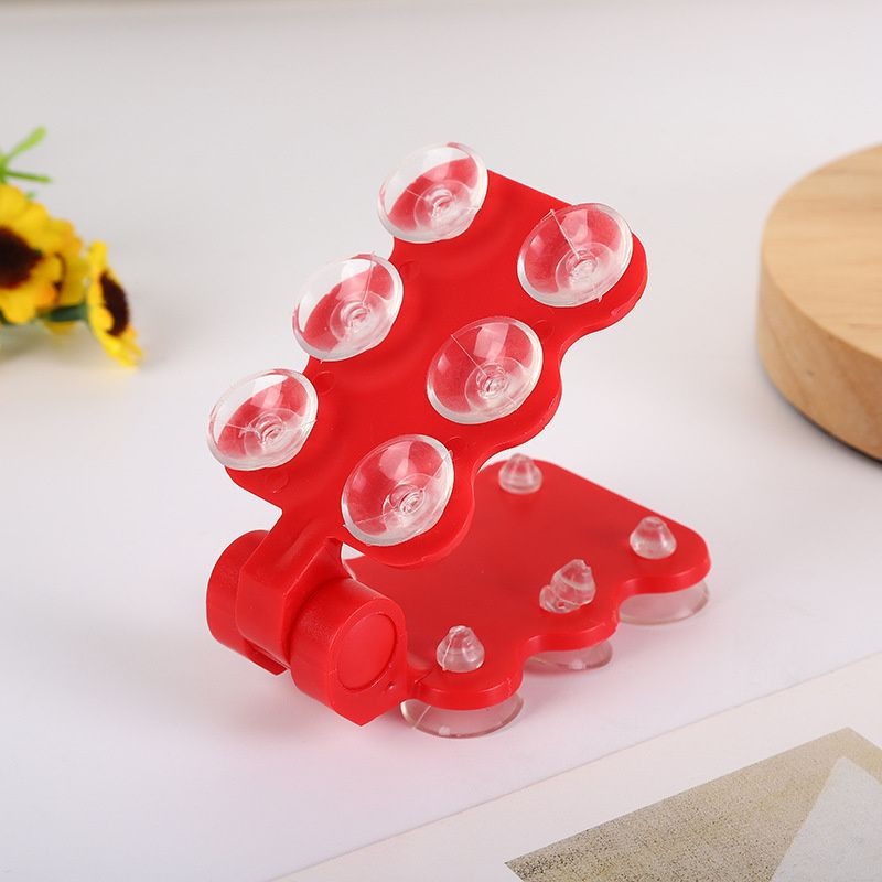 Portable Multi-Suction Cup Phone Stand Random Color view 3