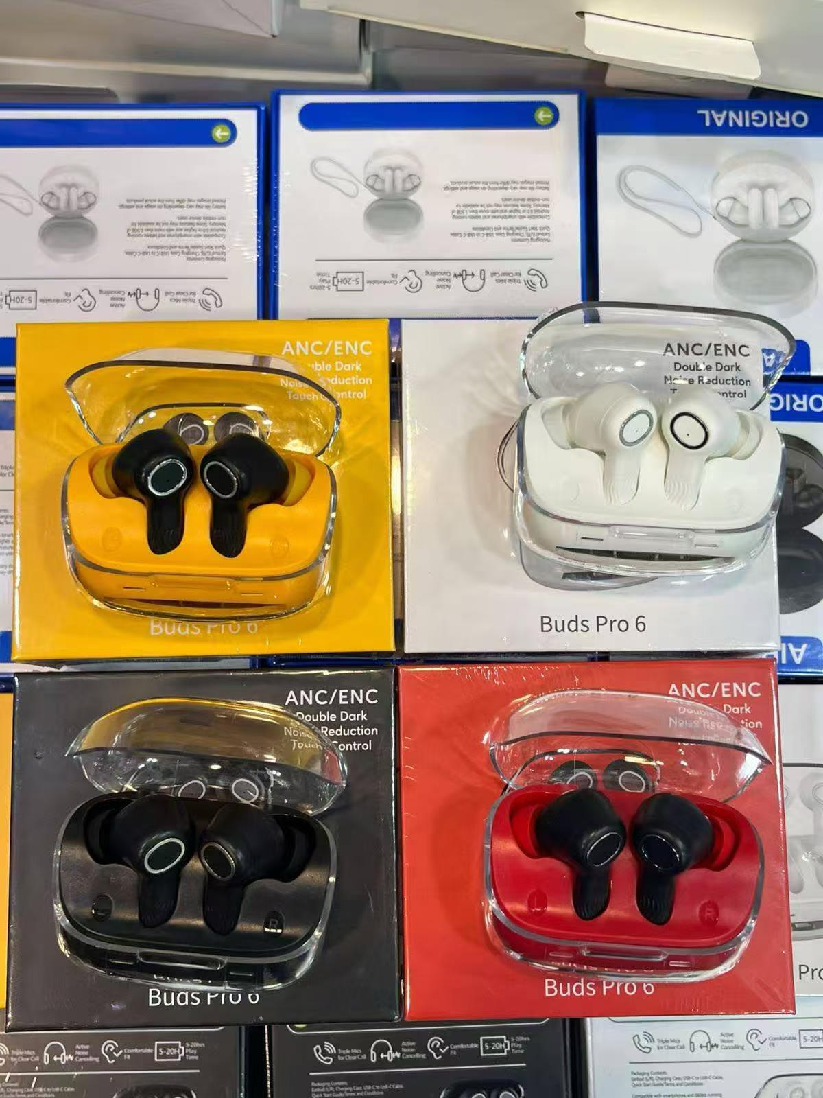Buds Pro 6 Wireless Earbuds - ANC/ENC | Random Color view 4